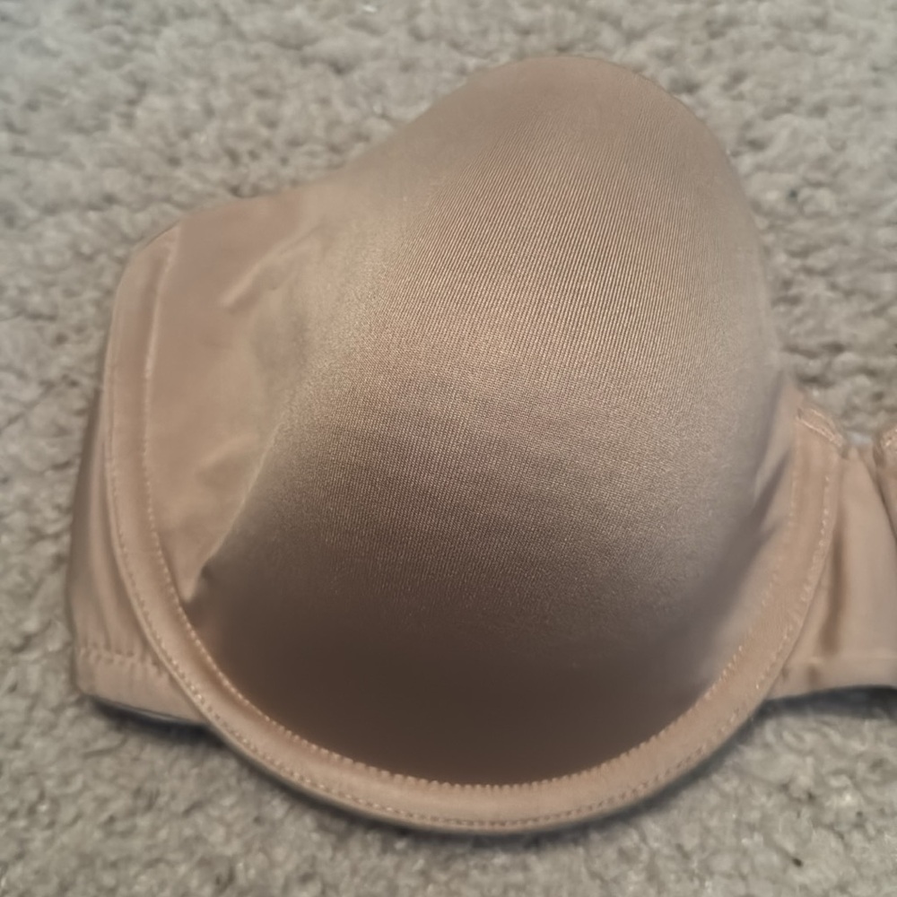 Self Expressions By Maidenform Strapless Bra Size 38D Color Nude - Picture 3 of 11